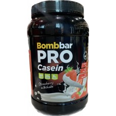 Bombbar - PRO Casein (900г) клубничный милкшейк	